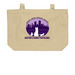 BFF Classic Logo Tote, a Oyster Large Organic Cotton Tote Bag