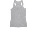 SASHA Farm logo tank tops, a Athletic Heather Women's Racerback (back-view)