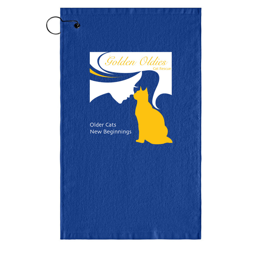 Golden Oldies Golf Towel, a Royal Golf Towel