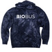 Classic Tie Die Sweatshirt, a Navy Tie Dyed Pullover Hoodie