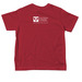 Together Toddler Tee, a Red Toddler Tee (back-view)
