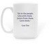 SMI Mugs, a White Large Coffee Mug (back-view)