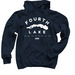 4th Lake Graphic Vneck&nbsp;, a Navy Pullover Hoodie
