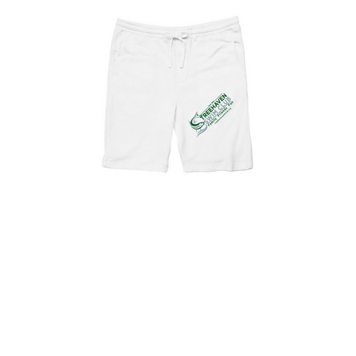Treehaven shorts, a White Midweight Fleece Shorts