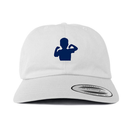 Team Tommy Hats, a White Printed Classic Baseball Cap