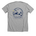 Summer Nautical Theme, a Athletic Heather Premium Unisex Tee (back-view)