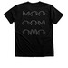 Dog Ears, a Black Heather Premium Unisex Tee (back-view)