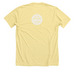 Eat Like a Local, a Heather Yellow Gold Premium Unisex Tee (back-view)