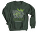 Our State of Iowa Birds, a Forest Crewneck Sweatshirt
