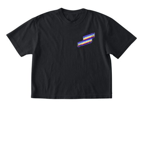 We Run This Way, a Black Comfort Colors Boxy Tee