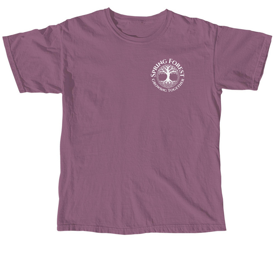 Growing Together, a Berry Comfort Colors Unisex Tee