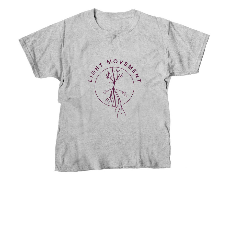 LIGHT Movement - Vagus Nerve Tree, a Sport Grey Youth Unisex Tee