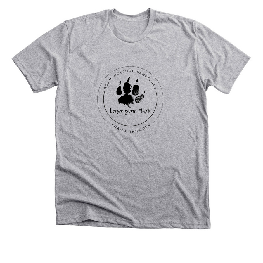 Leave your Mark, a Athletic Heather Premium Unisex Tee
