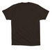tiny humans are my fav (rainbow), a Brown Premium Cotton Tee (back-view)