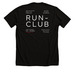 The BLACK PAW Collection, a Solid Black Blend Premium Unisex Tee (back-view)
