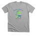 Book-A-Saurus, a Athletic Heather Premium Unisex Tee