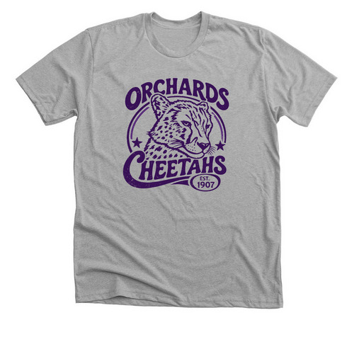 *Limited Edition* Vintage Cheetahs Gear, a Athletic Heather Premium Unisex Tee