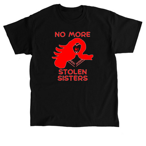 No More Stolen Sisters, a Black Classic Unisex Tee