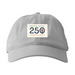 Groton Mystic 250 Hat, a Dolphin Printed Eco Baseball Cap