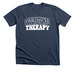 OT Bubble Letters, a Heather Navy Premium Unisex Tee