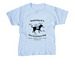 Anatomy of a Duo Dog (black lettering), a Light Blue Youth Unisex Tee