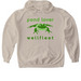 pond lover HOODIE, a Sand Gildan Softstyle Pullover Hoodie