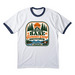 Shirts & Pullover Sweatshirts, a White/ Navy Cotton Ringer Tee