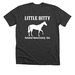 Little Bitty Equine, a Dark Grey Heather Premium Unisex Tee