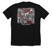 North Tampa Thunder Dawgs T-Shirts, a Solid Black Blend Premium Unisex Tee (back-view)