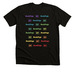 BookPage Logo Unisex Tee - Rainbow, a Solid Black Blend Premium Unisex Tee