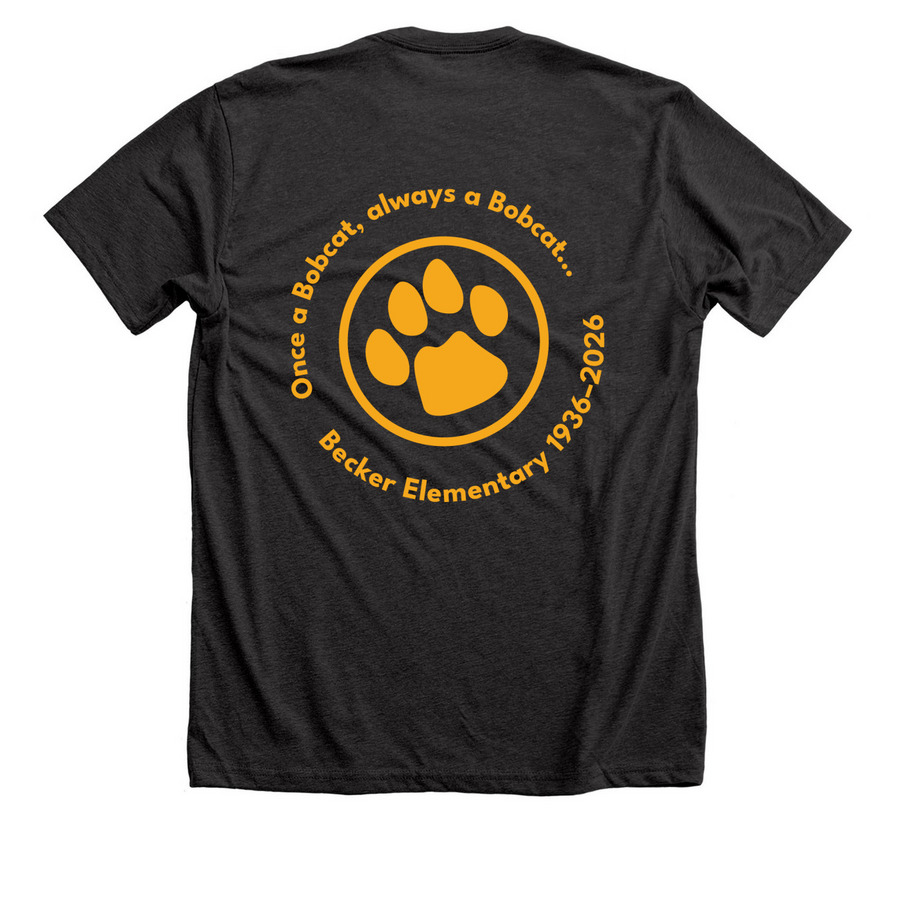 VIVA BECKER - 2026, a Dark Grey Heather Premium Unisex Tee (back-view)