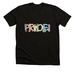Pride Shirts and Hoodies, a Black Heather Premium Unisex Tee