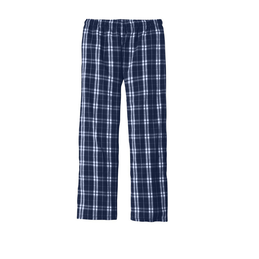 Kesem Pajama Pants!, a True Navy Flannel Pajama Pant (back-view)
