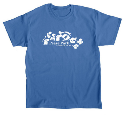Park Pride (Logo + Squirrel Family)&nbsp;, a Sapphire Classic Unisex Tee