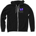 Madelyn James Equity & Access, a Black Zip Up Hoodie