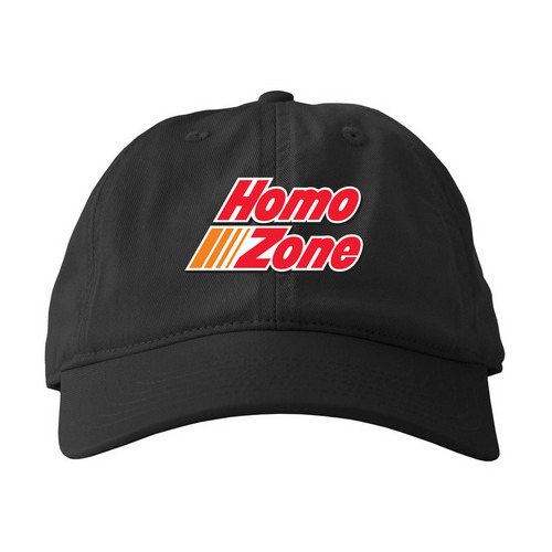 The Zone, a Black Printed Eco Baseball Cap