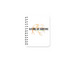 Nature of Nurture Notebooks, a White Spiral Notebook