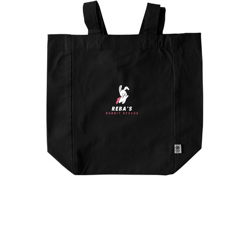 Tote bags, a Black Recycled Cotton Tote Bag