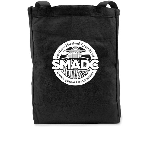 SMADC Tote, a Black Recycled Cotton Tote Bag