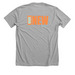 Baptism 2026, a Athletic Heather Premium Unisex Tee (back-view)