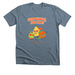 Hunger Action Heroes - Front Design, a Heather Slate Premium Unisex Tee