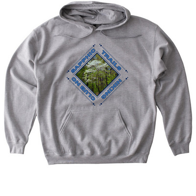 Sapphic Tree, a Sport Grey Gildan Softstyle Pullover Hoodie