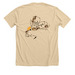 Gabriella Hope- God is My Strength, a Heather Soft Cream Premium Unisex Tee (back-view)