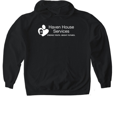 Hoodies & Crewneck Sweatshirts, a Black Gildan Softstyle Pullover Hoodie