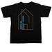 One More Home, a Black Comfort Colors Unisex Tee (back-view)