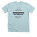 Herpes Happens, a Heather Ice Blue Premium Unisex Tee
