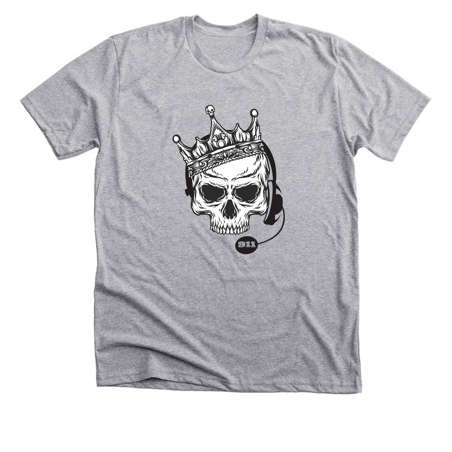 The Kansas APCO Chapter, a Athletic Heather Premium Unisex Tee