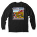 NextGen Artwork, a Deep Black Allmade Organic Cotton Long Sleeve Tee (back-view)