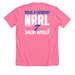 S11 Shelby Rotella Shirt, a Neon Pink Premium Unisex Tee (back-view)