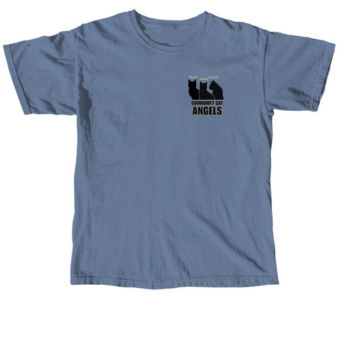 Rescued is My Favorite Breed, a Blue Jean Comfort Colors Unisex Tee